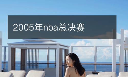 2005年nba總決賽